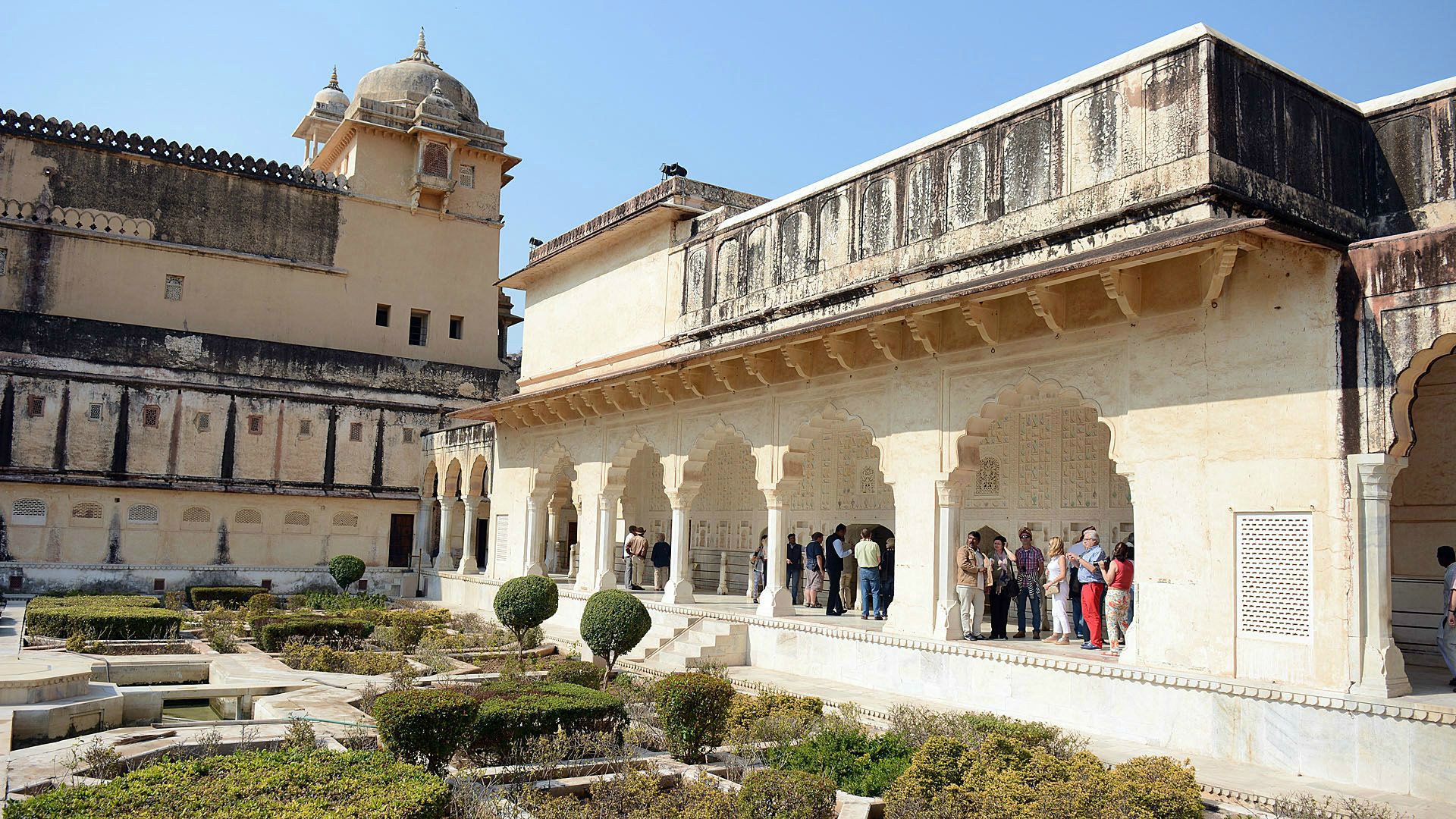 Amber Fort - kompleks budowli obronnych i pałacowych